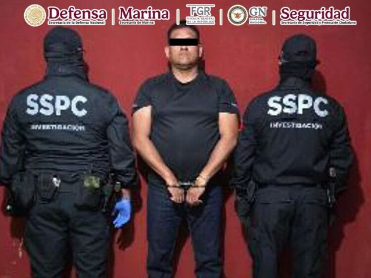 Cae Mauro Antonio Mosso Benítez por delincuencia organizada