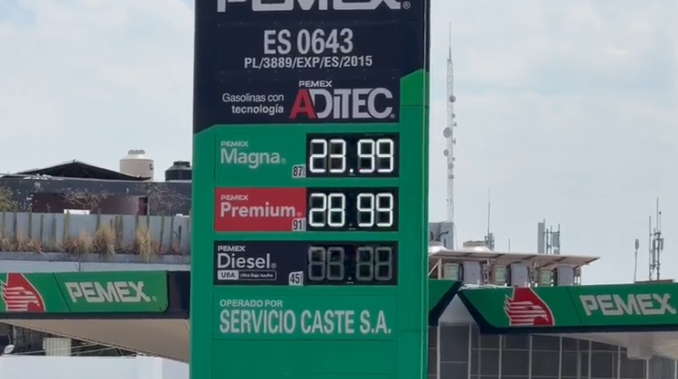 El precio de la gasolina en Oaxaca será exhibido por autoridades
