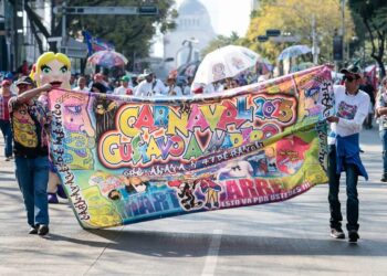 Más de 7 mil carnavaleras y carnavaleros recorrerán el Centro Histórico de la CDMX en 60 comparsas durante el Carnaval de Carnavales 2026. | AMEXI/FOTO: cultura.gob.mx