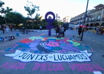 Marcha feminista Jalisco. Colectivas feministas convocan a manifestarse el 8M.