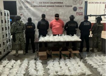 Decomisan casi 113 kilos de metanfetamina en Tijuana