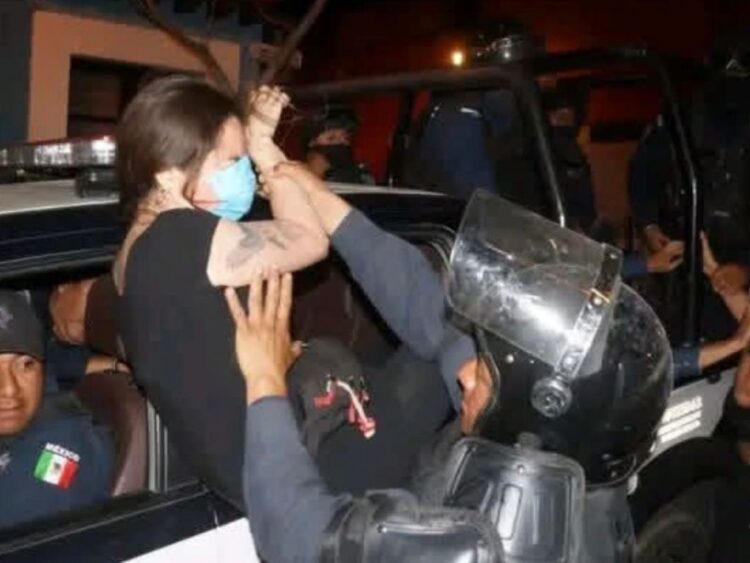 Después de los disturbios en movilizaciones por el 8M en Oaxaca