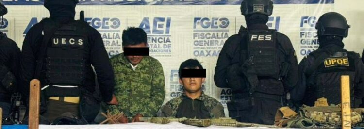 Desarticulan célula del CJNG en límites de Oaxaca y Veracruz