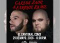 Los cantautores Carlos Zaur y Enrique Ramil anuncian concierto en El Cantoral de Ciudad de México.