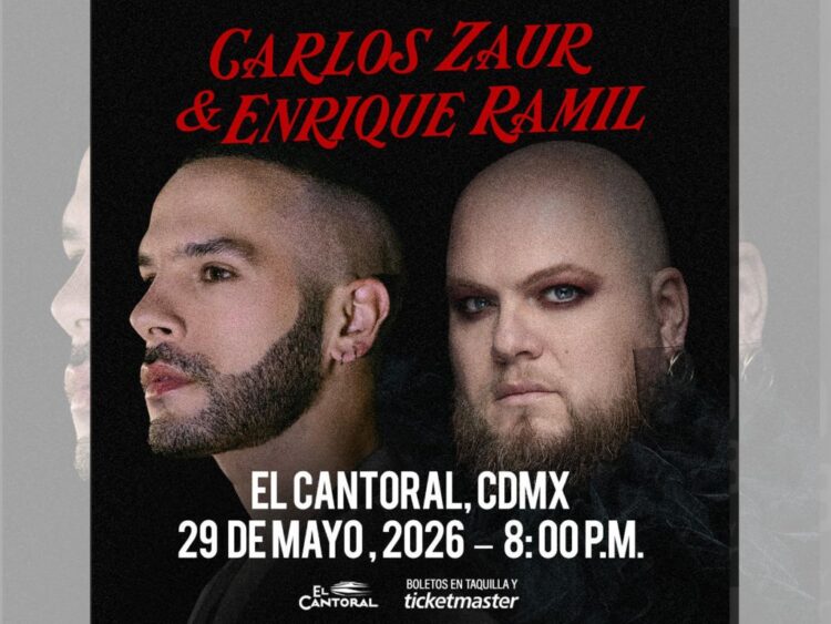 Los cantautores Carlos Zaur y Enrique Ramil anuncian concierto en El Cantoral de Ciudad de México.