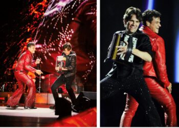 El cantante colombiano Silvestre Dangond durante una presentación de la gira El Último Baile que llegará al Estadio El Campín en Bogotá.