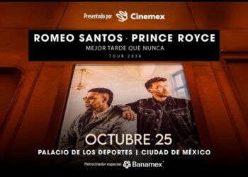 Los cantantes de bachata Romeo Santos y Prince Royce preparan una gira conjunta por Latinoamérica en 2026.