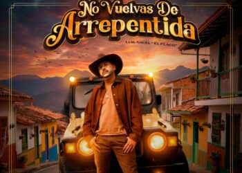 Luis Ángel “El Flaco” interpreta su sencillo “No vuelvas de arrepentida” con estilo de banda y tintes colombianos.