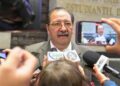 El coordinador de los diputados del PT, Reginaldo Sandoval Flores. Dudas sobre el plan B de la reforma electoral de Sheinbaum. /AMEXI /Foto: PT