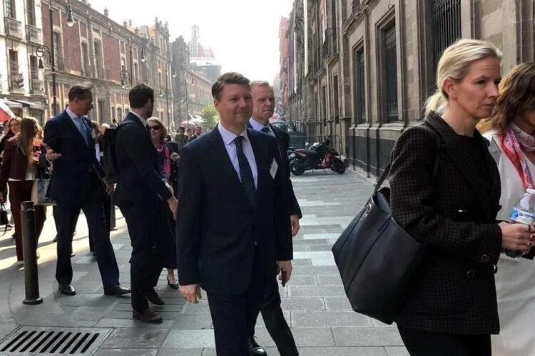 Sheinbaum recibe a empresarios nórdicos