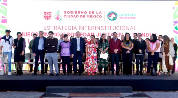 En la antesala del Mundial de Futbol, la CDMX tiene Agenda de Derechos Humanos