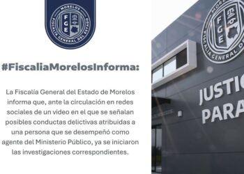 Investigan a ex Ministerio Público por presunta relación con menor de edad en Morelos
