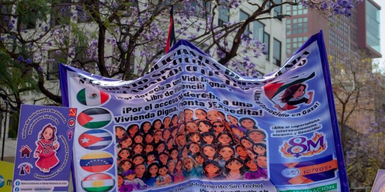 Estos son los rostros del 8M