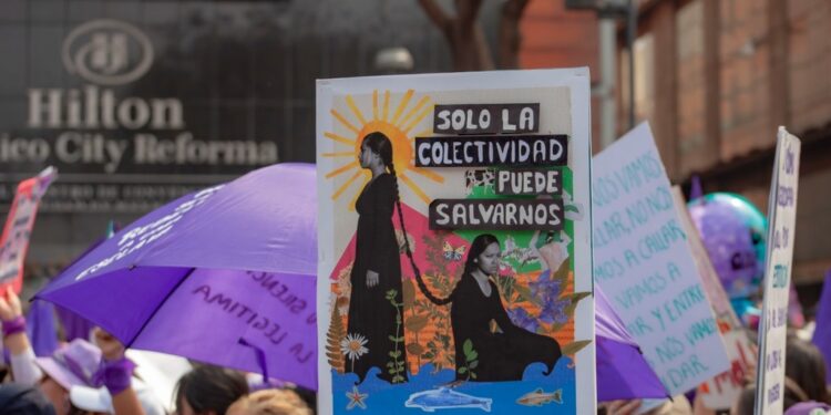 Estos son los rostros del 8M