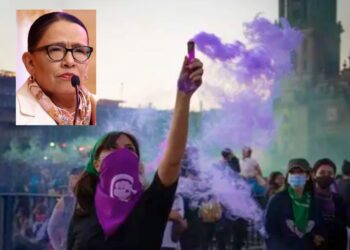 Llamado de la Segob a respetar las manifestaciones del 8M.