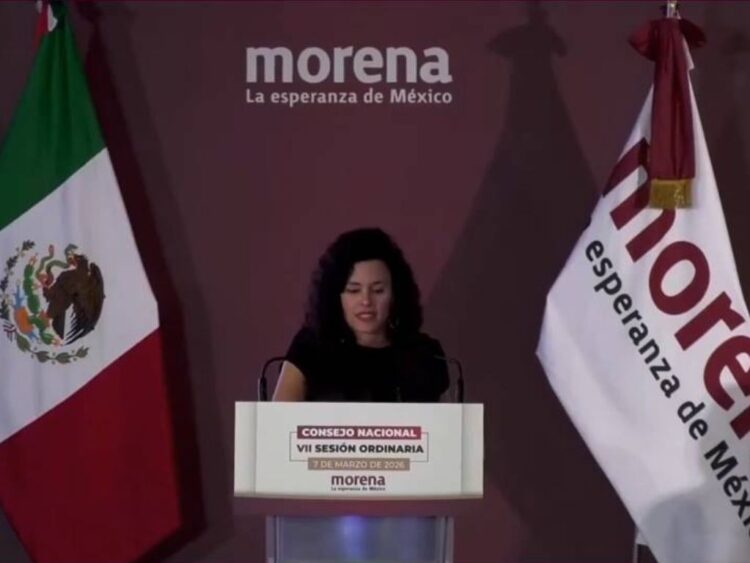 Activistas digitales del bienestar Luisa Maria Alcalde. AMEXI Foto Captura de video