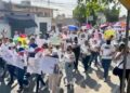 Marchan en Mazatepec por desaparición de Karol Toledo, alumna de la UAEM