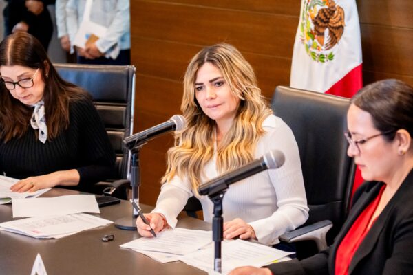 La presidenta municipal, Maryjose Gamboa Torales,