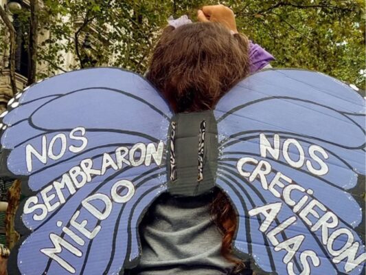 Mujeres protestaron durante el 8 de marzo en varias ciudades latinoamericanas