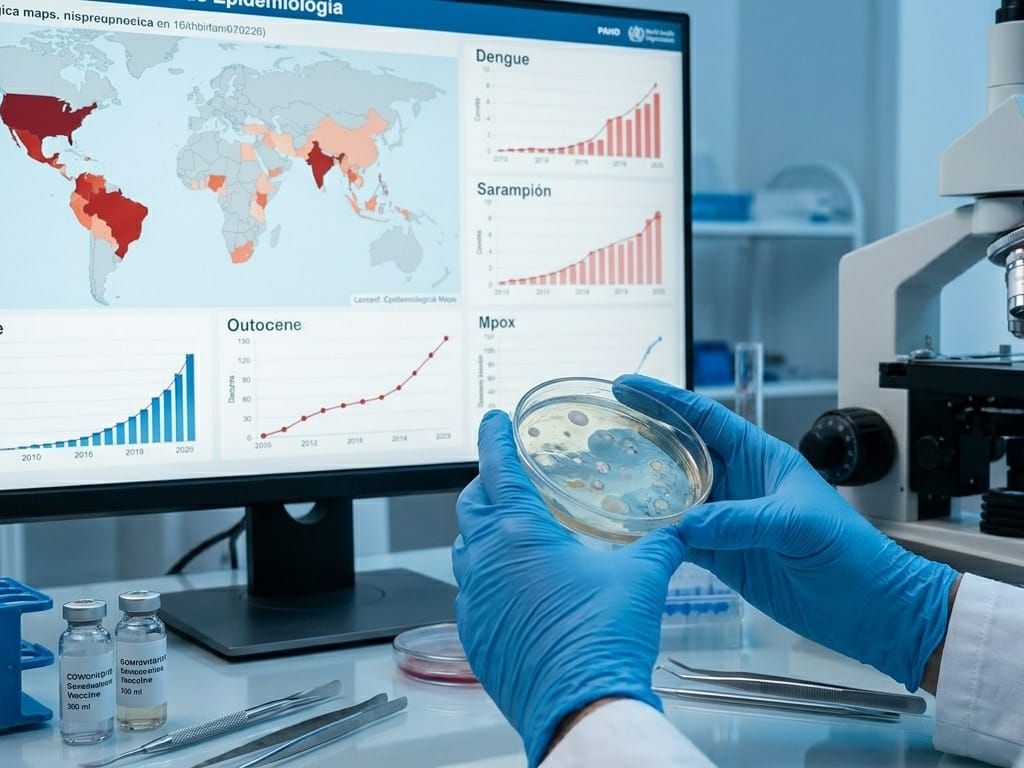 OMS Alertas sobre diversas enfermedades emergentes y reemergentes