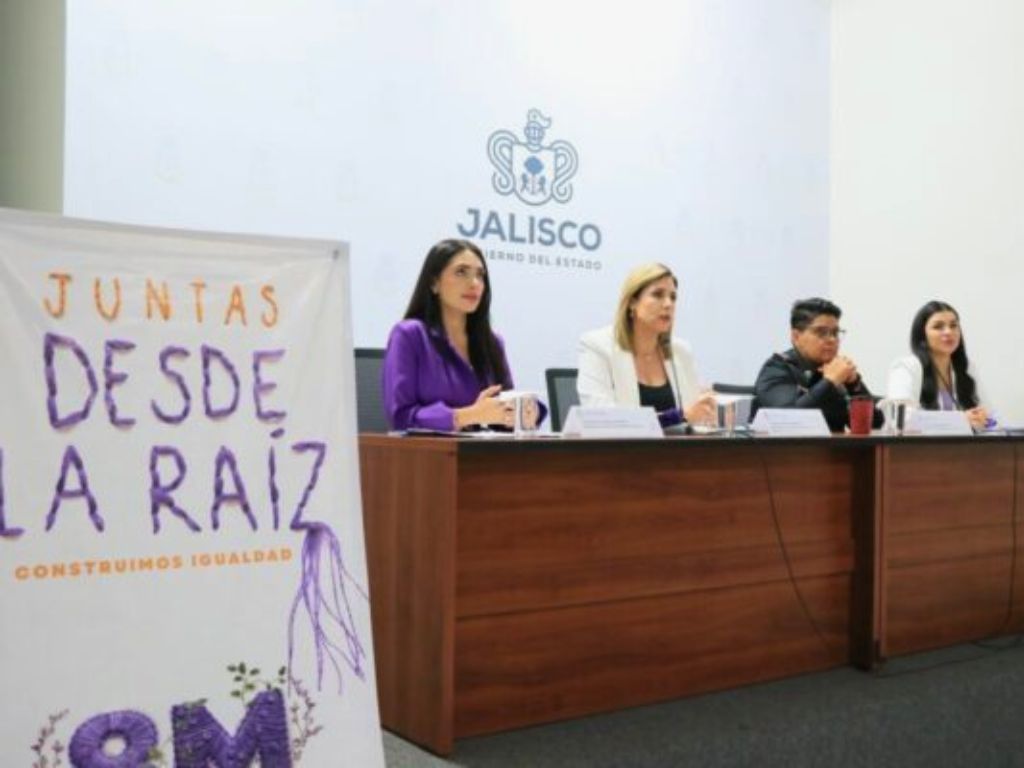 Presentación de la agenda oficial del 8M en Jalisco.