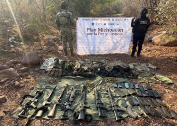 Resultados del Plan Michoacán: decomisan siete fusiles