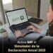 SAT pone en marcha el simulador de la Declaración Anual 2025 para personas físicas