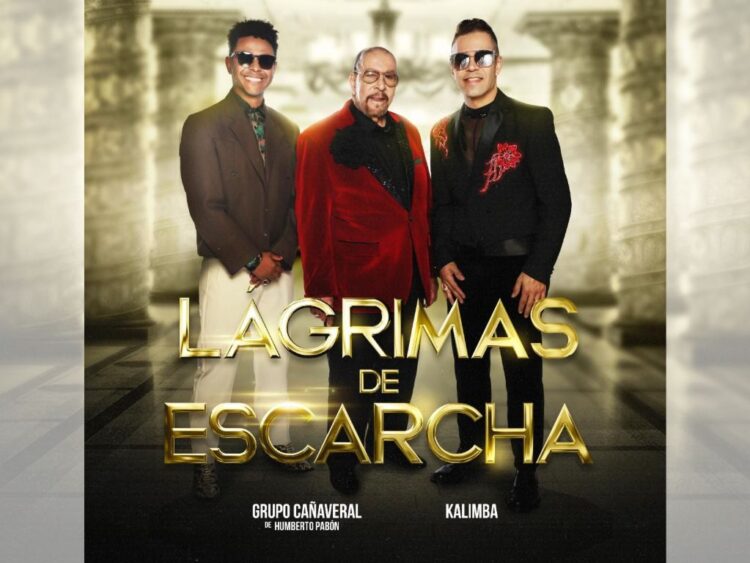 Integrantes de Grupo Cañaveral y Kalimba promocionan su sencillo “Lágrimas de Escarcha”, éxito en listas de música en México.