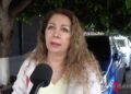 Arlette Pacheco habla con medios sobre irregularidades en la ANDA y solicita castigo para responsables de desvíos.