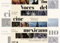 Pantalla de cine con proyección de película mexicana durante ciclo enfocado en diseño de arte y narrativa visual.
