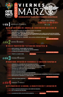 El encuentro anual se realizará en el foro de limpias frente al emblemático Lago de Catemaco