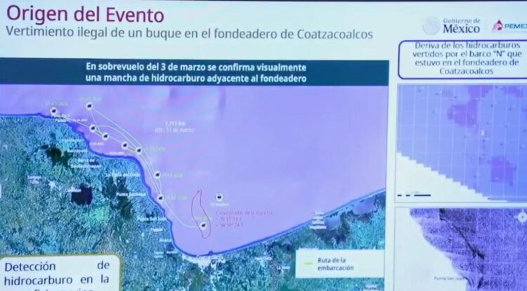 ASEA presenta denuncias ante FGR por contaminación de hidrocarburos en Golfo de México, informa titular de Semarnat, Alicia Bárcenas