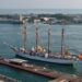 Llega a Veracruz el buque escuela español “Juan Sebastián de Elcano”
