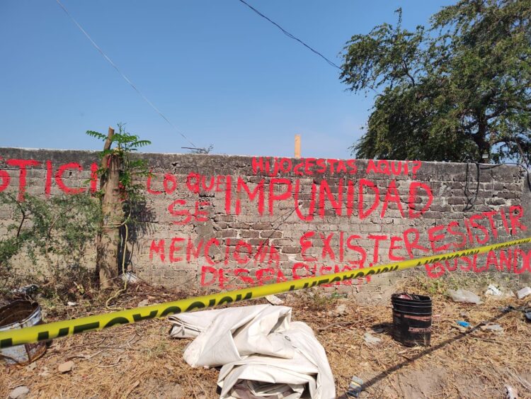 Colectivos de familiares de personas desaparecidas y víctimas de desaparición forzada comenzaron los preparativos de la quinta intervención forense en la fosa común