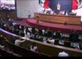 El pleno del Congreso de Oaxaca aprobó la reforma al artículo 127 constitucional, contra las “pensiones doradas”.