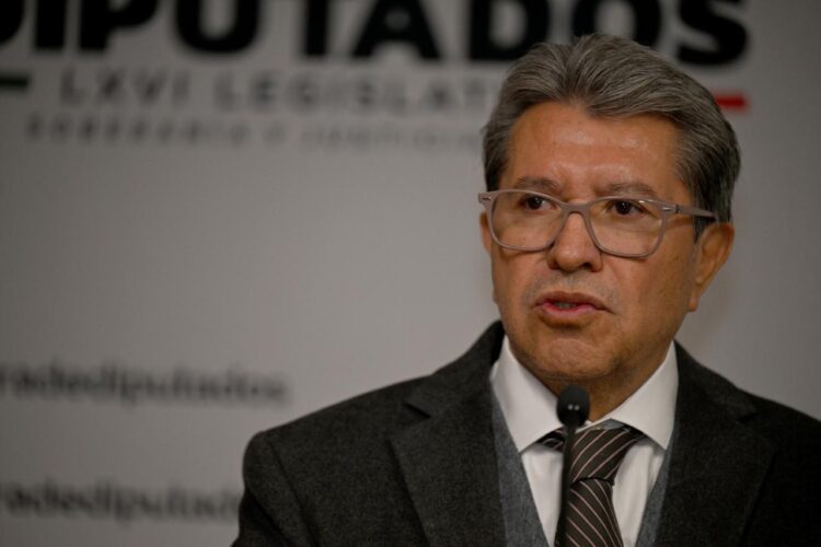 Presidente de la JUCOPO en la Cámara de Diputados, Ricardo Monreal Ávila.