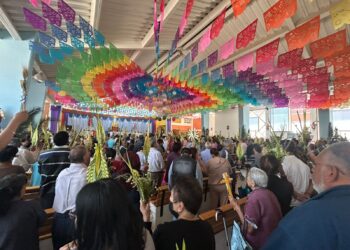 Las calles de México se han llenado de palmas, pero también de un silencio reflexivo… con el Domingo de Ramos inicia la Semana Santa, hoy.