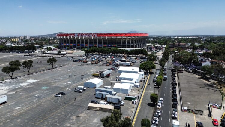 La Fiscalía CDMX investiga el fallecimiento de un aficionado ocurrido este 28 de marzo al interior del Estadio Banorte. AMEXI/FOTO/ Alejandro Mélendez fotgrafo
