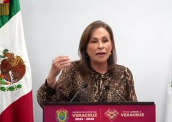 La gobernadora de Veracruz, Rocío Nahle denuncia que hay un ataque sistemático en la entidad debido al derrame de chapopote.