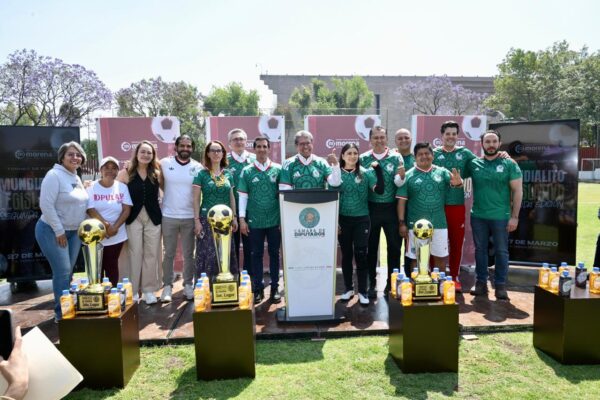 Inauguración de la segunda edición del “Mundialito Legislativo”, en el Palacio Legislativo de San Lázaro,.