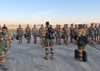 El Gobierno de México intensifica las labores de rescate en la mina Santa Fe, en El Rosario, Sinaloa,. Hay cuatro trabajadores atrapados.