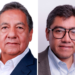 Senadores de Morena Higinio Martínez, y Saúl Monreal