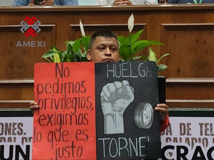 Se cumplen 2 meses de la helga en la llantera tornel, mientras tanto continúan las mesas de diálogo que podrían perfilar solución a las demandas de los trabajadores.AMEXI