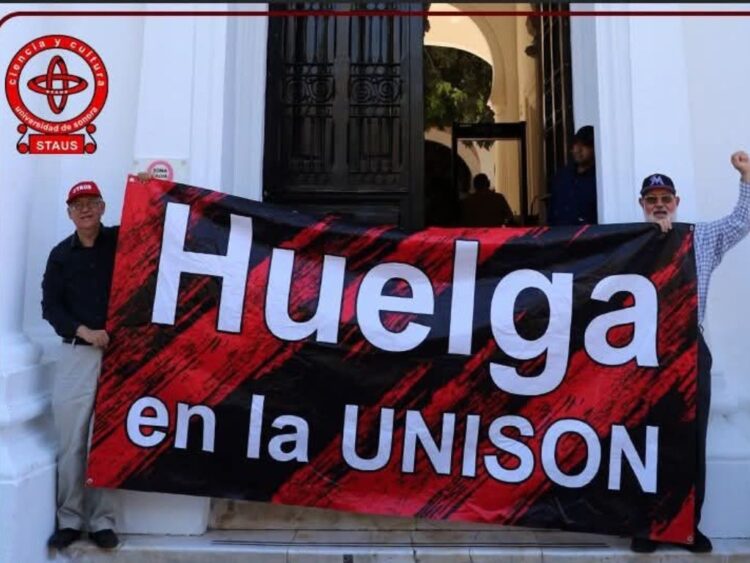 Académicos de la UNISON apoyan la huelga del STEUS