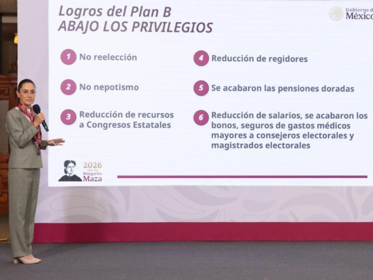 Aprueban congresos estatales el Plan B electoral; Sheinbaum celebra fin de privilegios