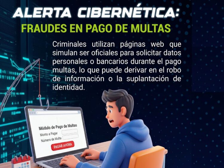 Aumentan fraudes digitales de multas de tránsito