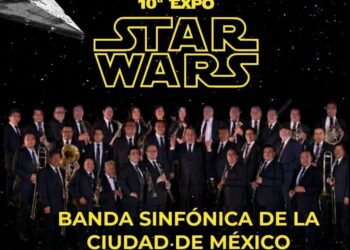 La Banda Sinfónica de la CDMX ofrecerá un concierto gratuito para cerrar la Expo Star Wars con música de John Williams. | AMEXI/FOTO: RRSS