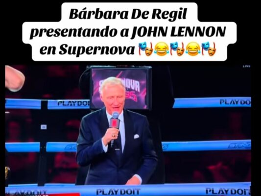 Jimmy Lennon Jr., el histórico anunciador de boxeo que confundió Bárbara de Regil