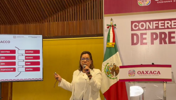 El anunció lo dió la secretaria de Honestidad, Transparencia y Función Pública, Leticia Reyes.