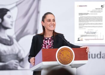 Senado recibe notificación de Sheinbaum sobre salida a Barcelona, España